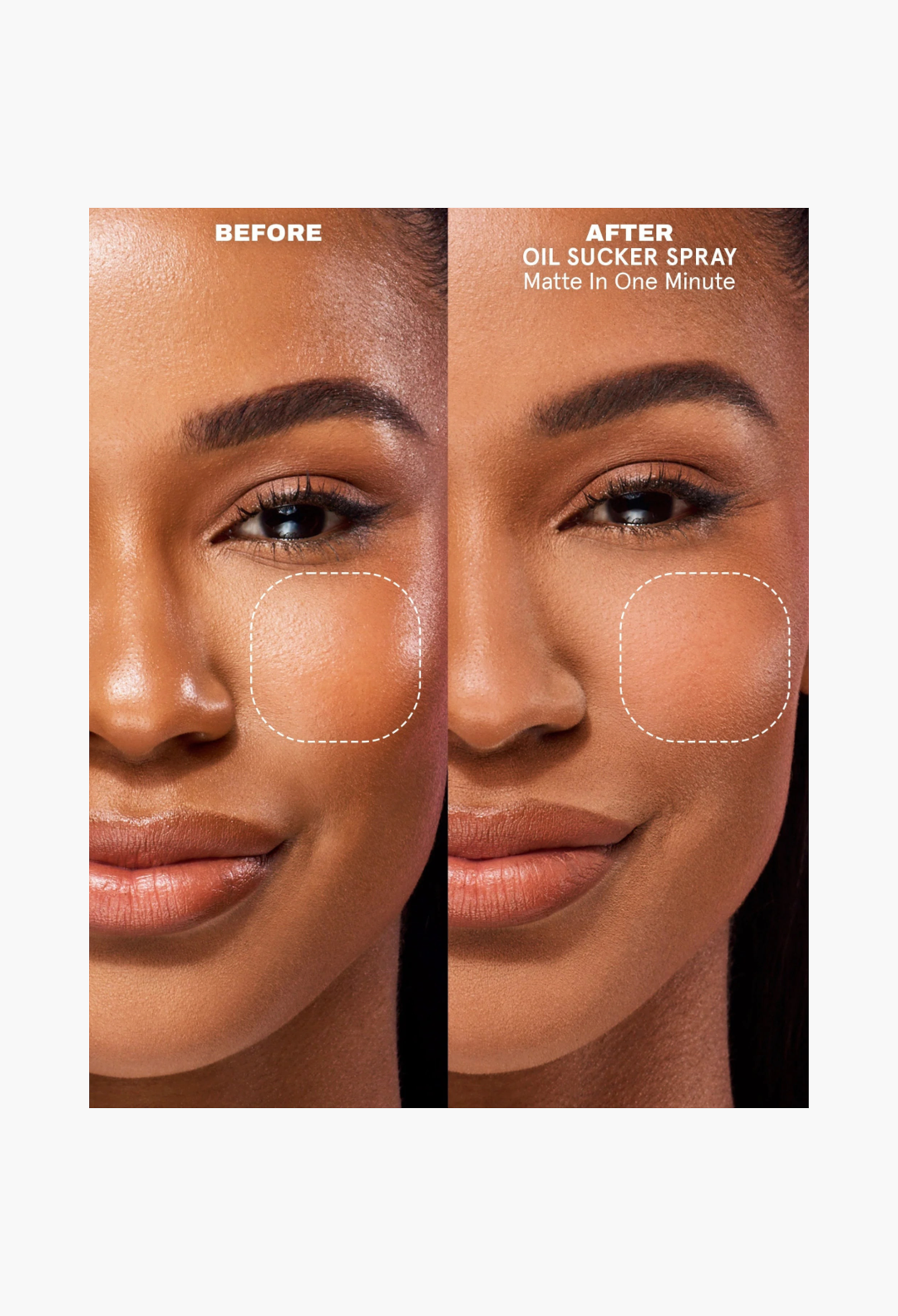 Oil Sucker Prep & Refresh Mattifying Duo spray bottle