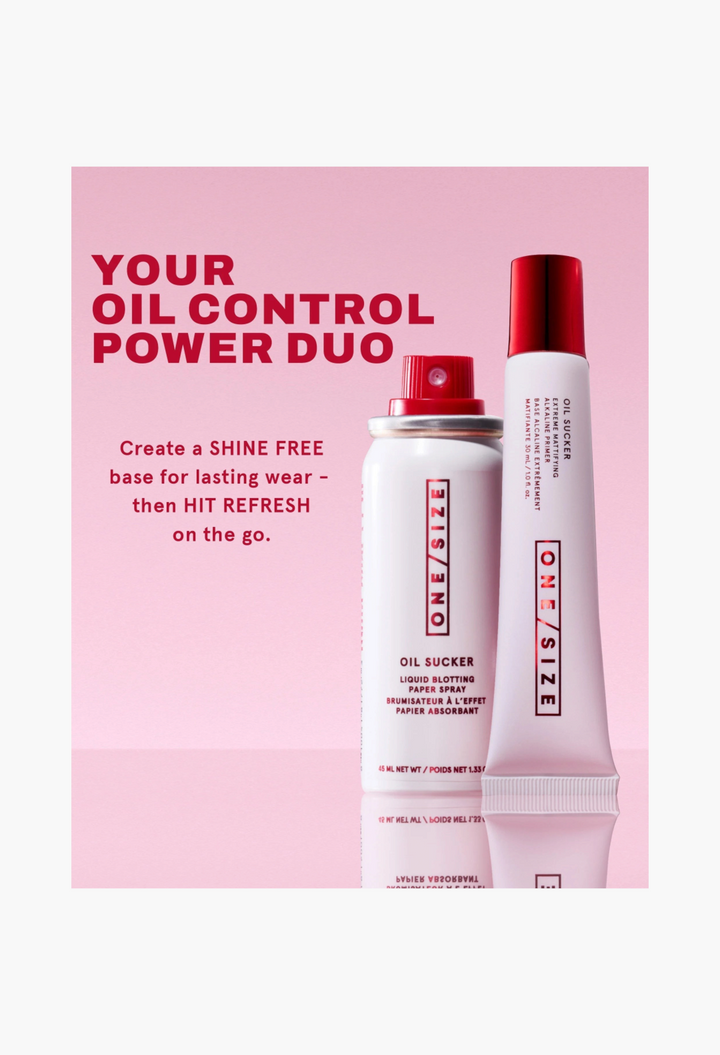 Oil Sucker Prep & Refresh Mattifying Duo spray benefits