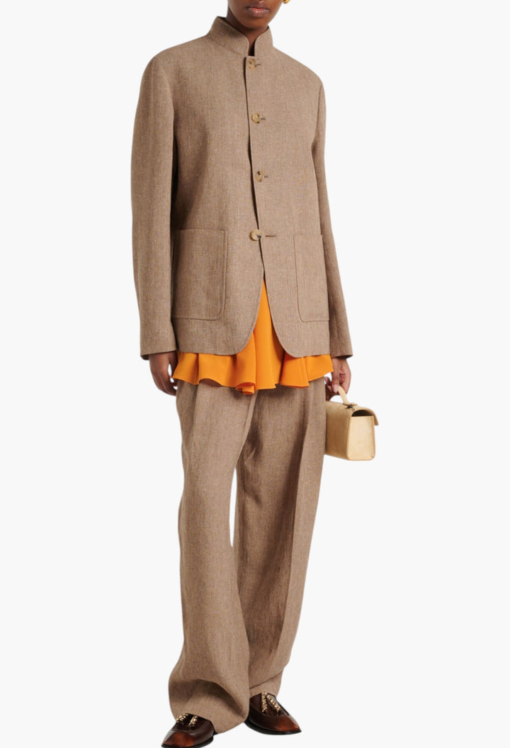 Symmetry Slim Suede Top-Handle Bag - GLAM MODA