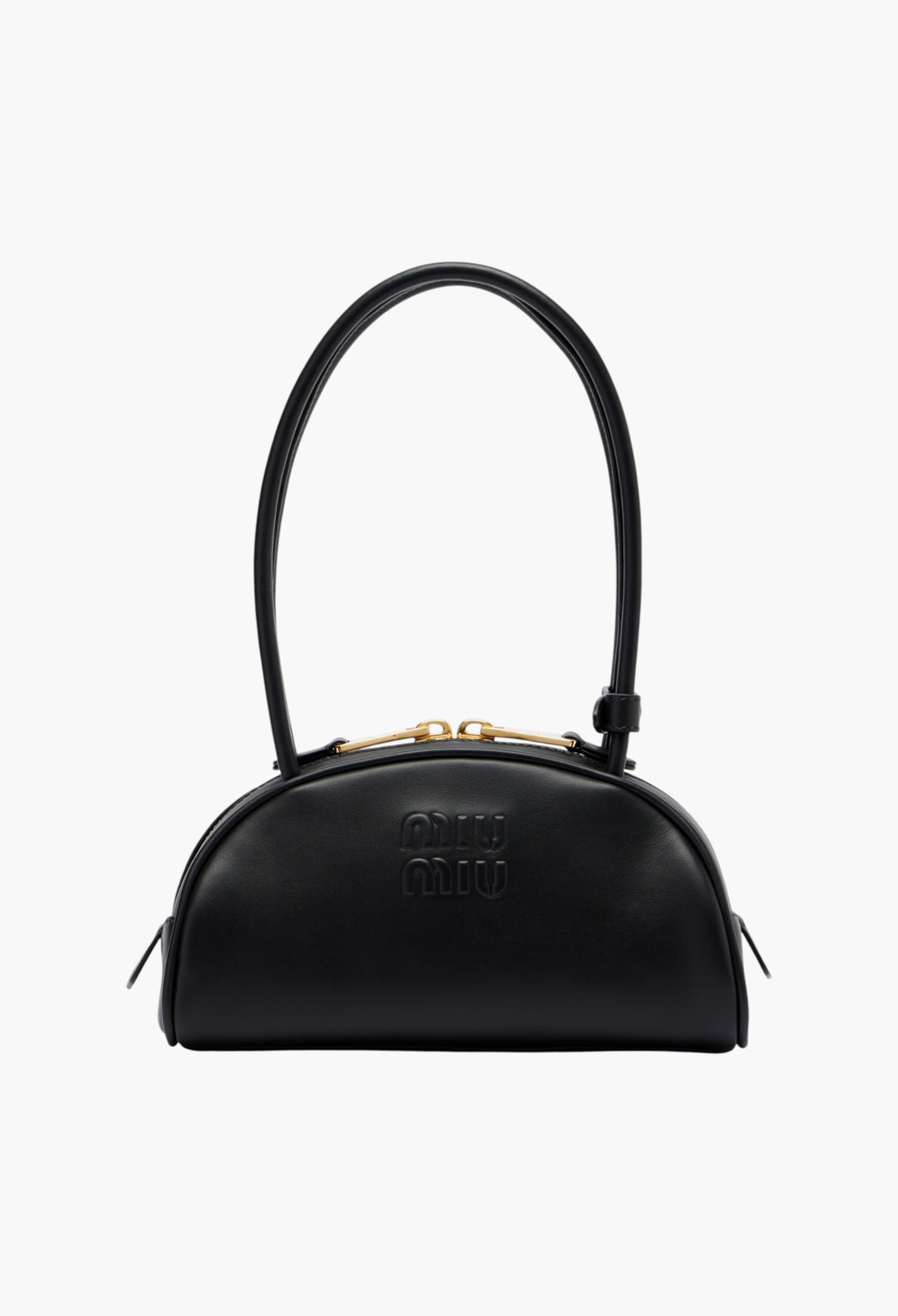Beau Small Leather Bowling Bag - GLAM MODA