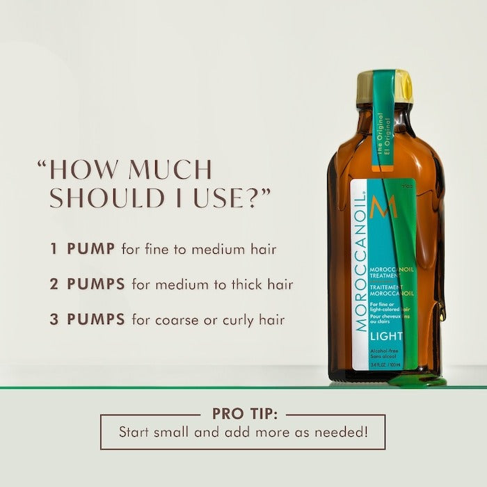 Moroccanoil Treatment Light Hair Oil for Fine Hair - GLAM MODA