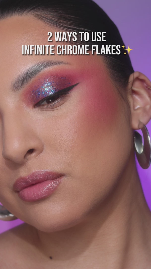 Infinite Chrome Flakes Multichrome Gel for Eyes & Face