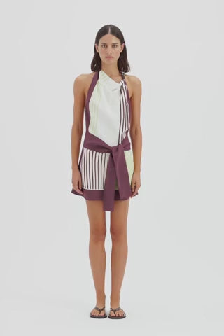 Elisa Stripe - Fontana Mini Dress