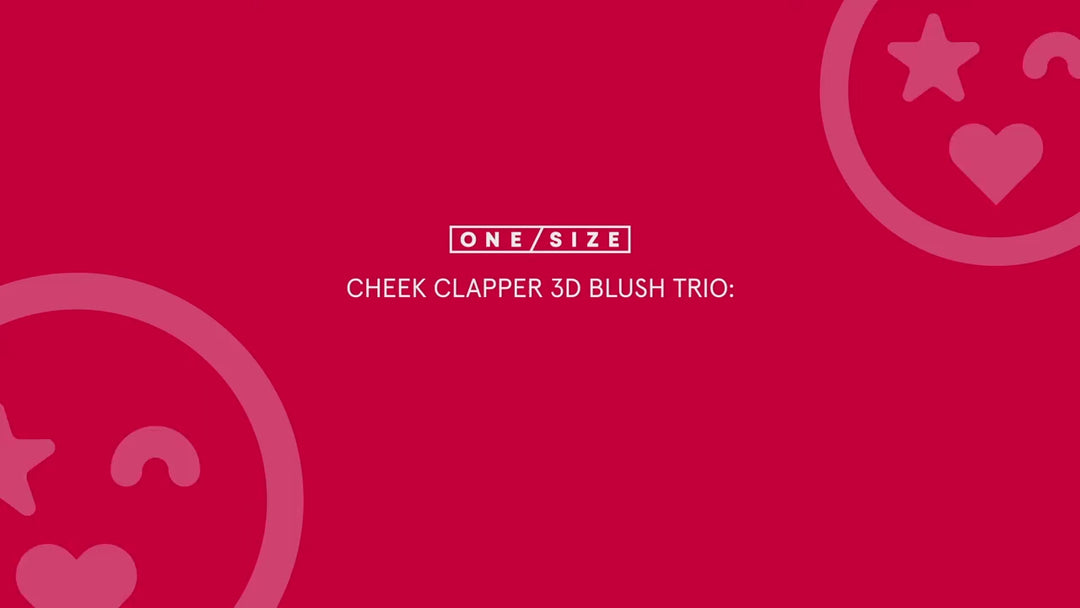 Cheek Clapper 3D Blush Trio Palette