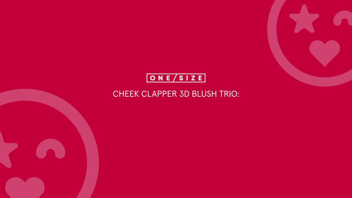 Cheek Clapper 3D Blush Trio Palette