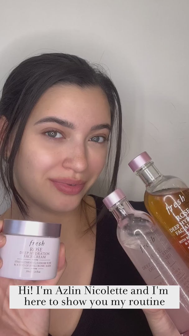 Rose & Squalane Deep Hydration Oil-Infused Serum