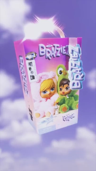 Bratz Bratziez Iconz Series Plush Blind Box With Charm Clip And Accessory, Collectible Characters