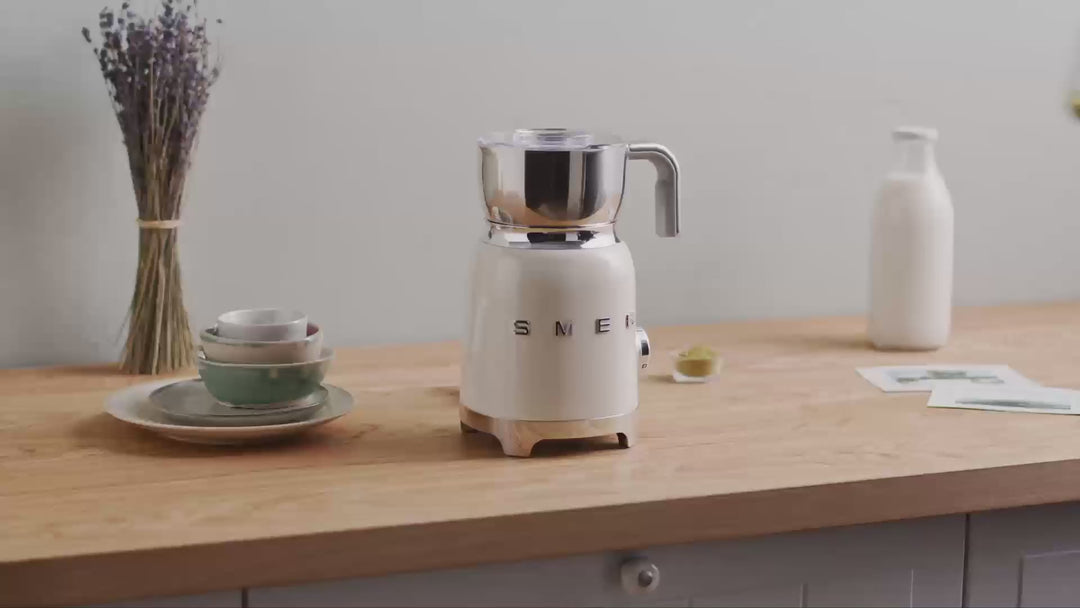 Retro-Style Milk Frother
