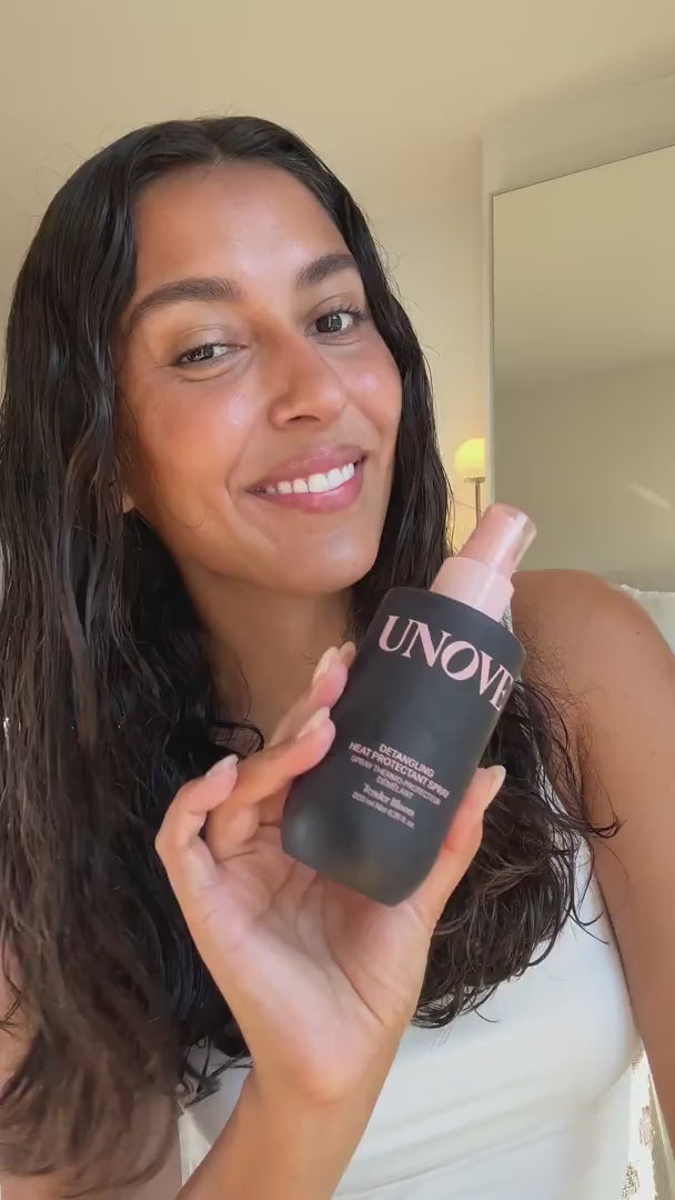 Detangling Heat Protection Spray for Damaged Hair