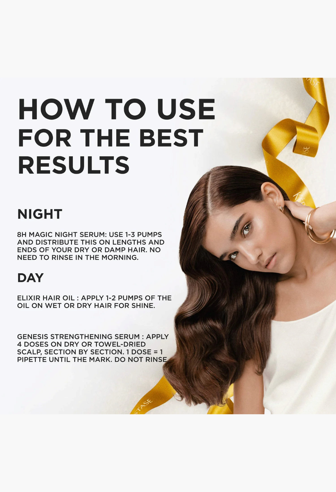 Kérastase Mini Genesis, Elixir Ultime & 8H Magic Bestsellers Hair Gift Set
