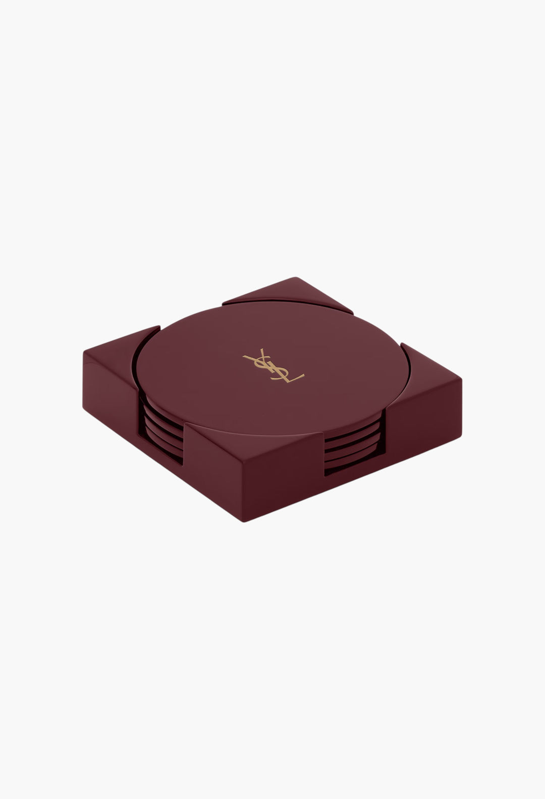 Cassandre Coasters In Lacquered Wood - GLAM MODA