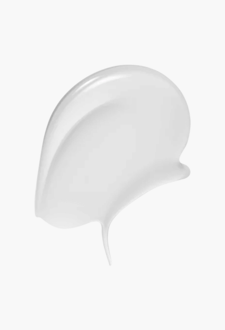 GLAM MODA Posh Gloss swatch showing a clear, high-shine, non-sticky lip gloss texture on a white background.