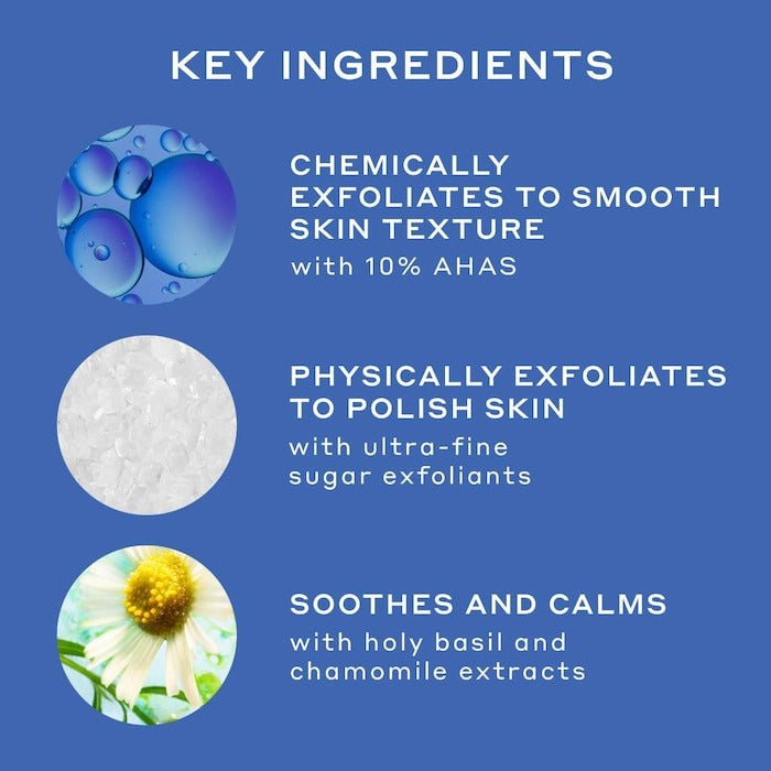 10% AHA Lemonade Smoothing Scrub - GLAM MODA