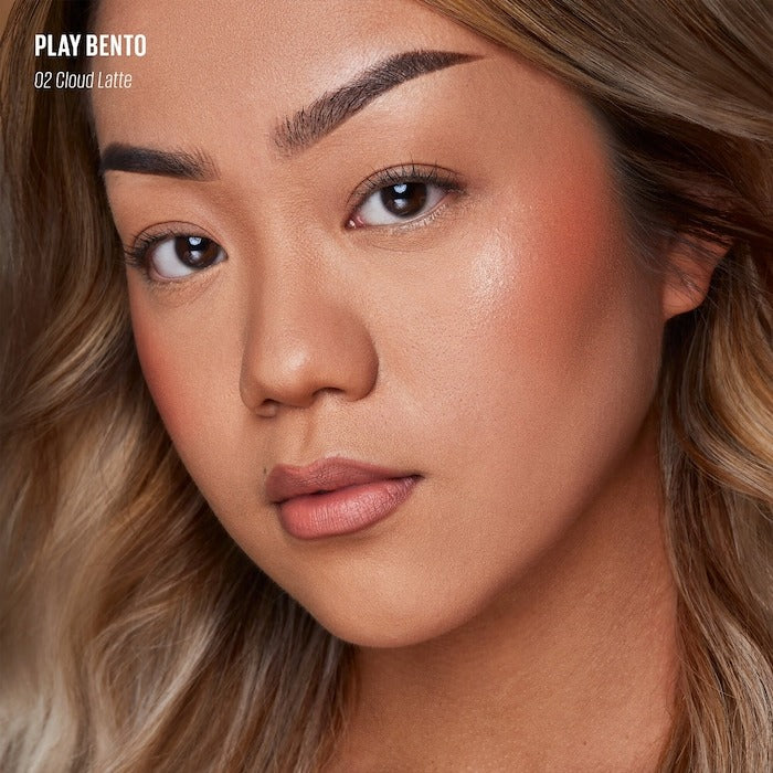 Face Bento Cream Bronzer, Powder Blush & Highlighter Sculpting Trio - GLAM MODA