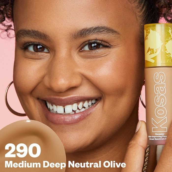 Revealer Skin-Improving Foundation SPF 25 with Hyaluronic Acid and Niacinamide - GLAM MODA