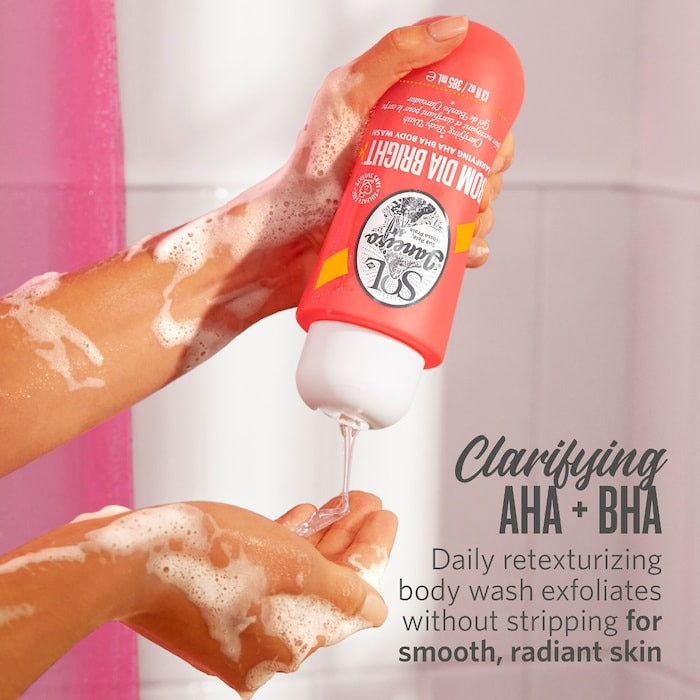 Bom Dia Bright™ Clarifying AHA BHA Body Wash - GLAM MODA