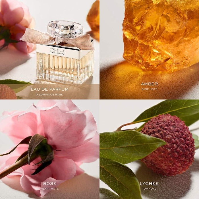 Chloé Eau de Parfum with Rose & Amber - GLAM MODA