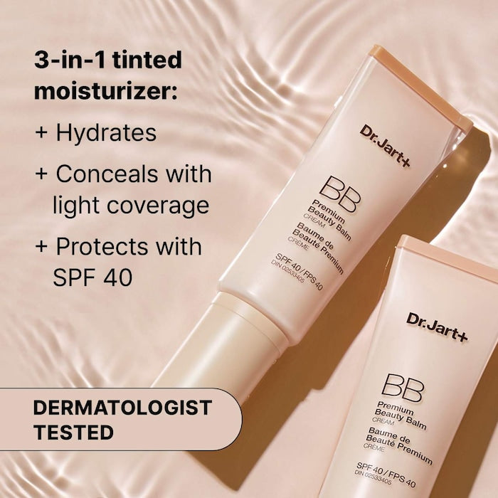 Premium BB Tinted Moisturizer with Niacinamide and SPF 40 - GLAM MODA