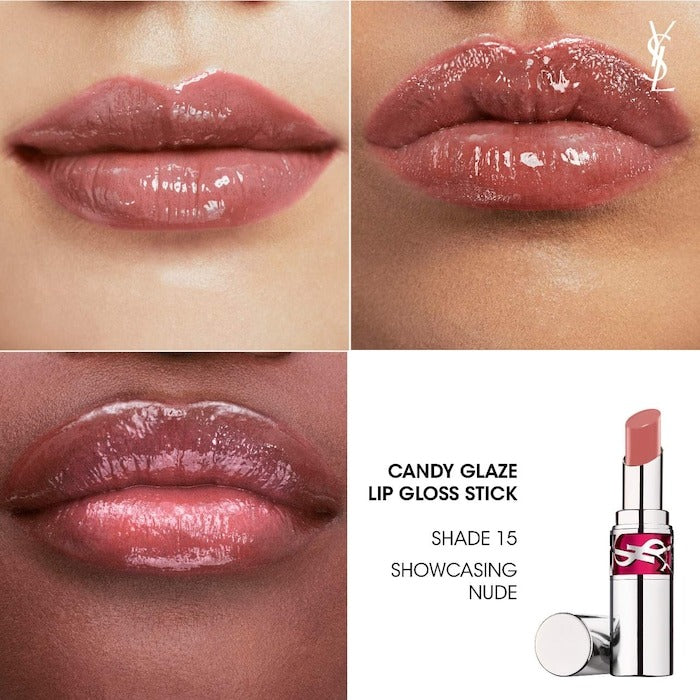 YSL Candy Glaze Lip Gloss Stick - GLAM MODA