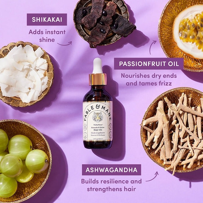MahaMane™ Smooth & Shine Hair Oil - GLAM MODA