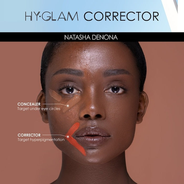 Hy-Glam Brightening & Hydrating Medium to Full Coverage Crease Proof Serum Color Corrector - GLAM MODA
