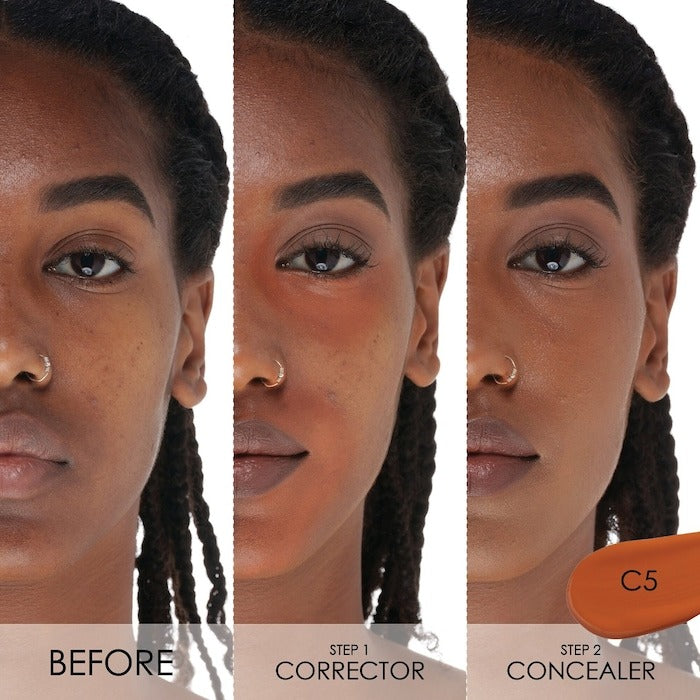 Hy-Glam Brightening & Hydrating Medium to Full Coverage Crease Proof Serum Color Corrector - GLAM MODA