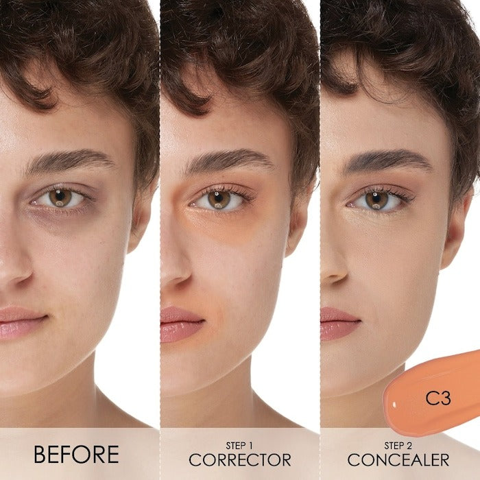 Hy-Glam Brightening & Hydrating Medium to Full Coverage Crease Proof Serum Color Corrector - GLAM MODA