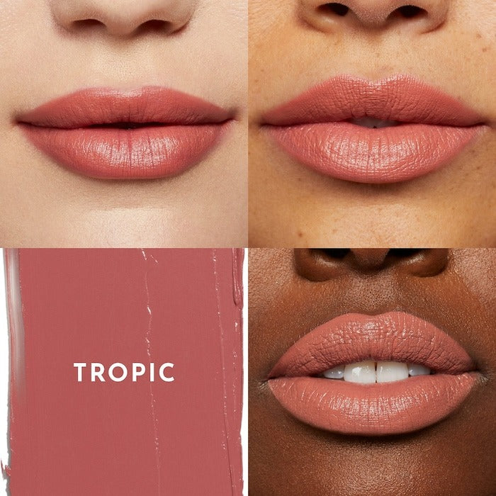Forget the Filler Lip-Plumping Line-Smoothing Satin Cream Lipstick - GLAM MODA