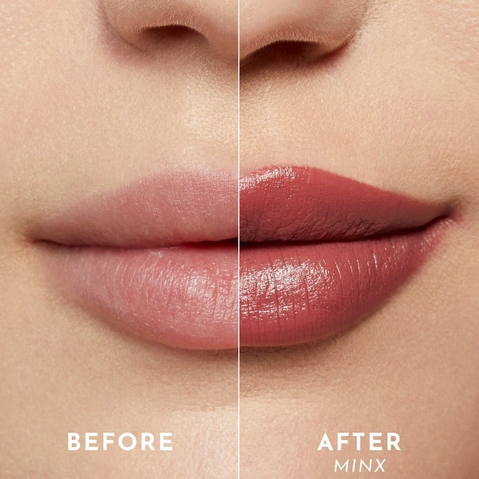 Forget the Filler Lip-Plumping Line-Smoothing Satin Cream Lipstick - GLAM MODA