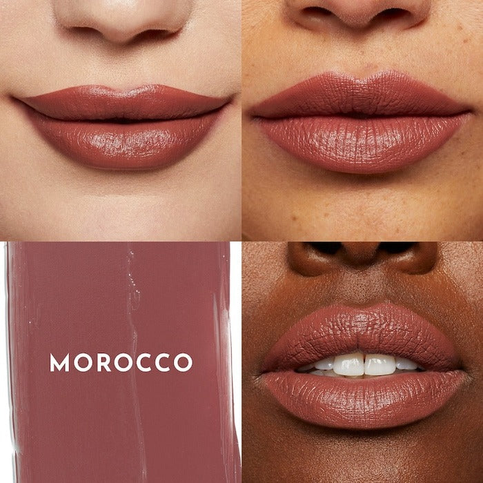 Forget the Filler Lip-Plumping Line-Smoothing Satin Cream Lipstick - GLAM MODA