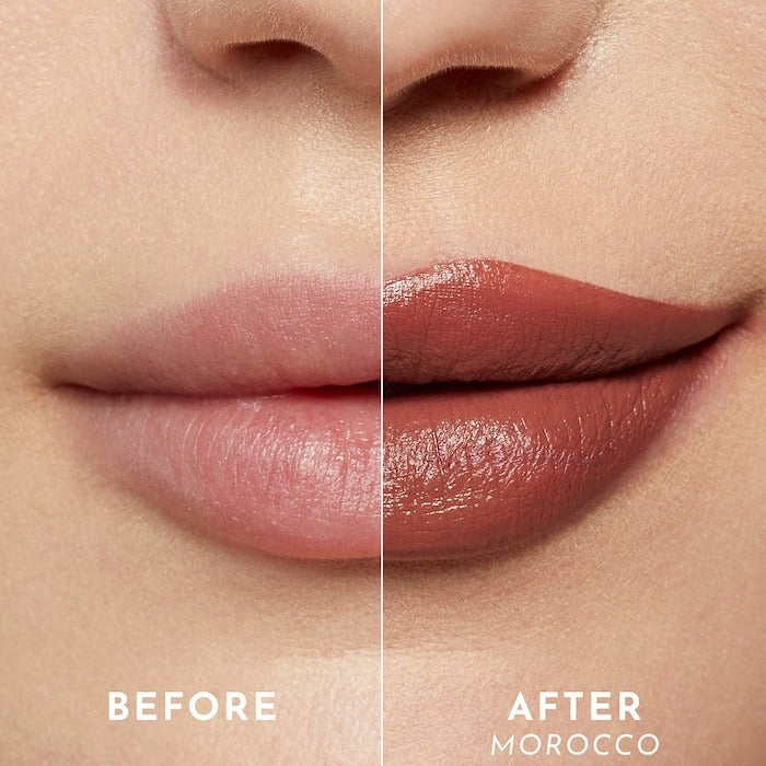 Forget the Filler Lip-Plumping Line-Smoothing Satin Cream Lipstick - GLAM MODA