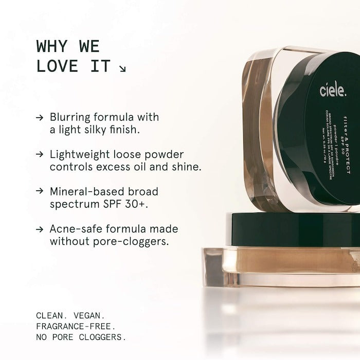 Filter & PROTECT SPF 30+ Blurring Finishing And Setting Powder - GLAM MODA