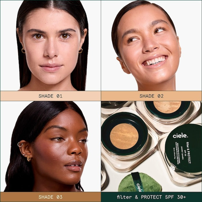Filter & PROTECT SPF 30+ Blurring Finishing And Setting Powder - GLAM MODA