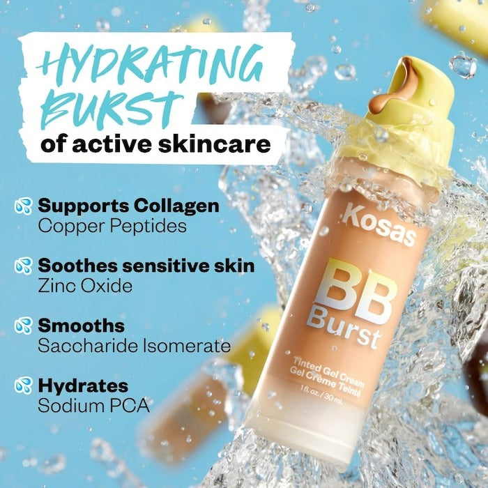 BB Burst Tinted Moisturizer Gel Cream with Copper Peptides - GLAM MODA