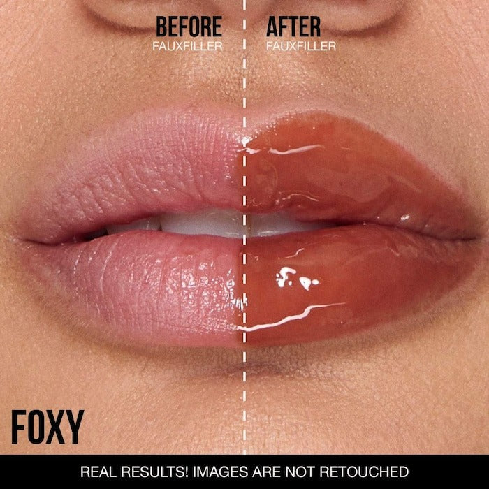 Faux Filler Shiny Non-Sticky Lip Gloss - GLAM MODA