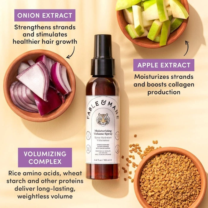 Moisturizing Volume Spray for Fine and Thinning Hair - GLAM MODA
