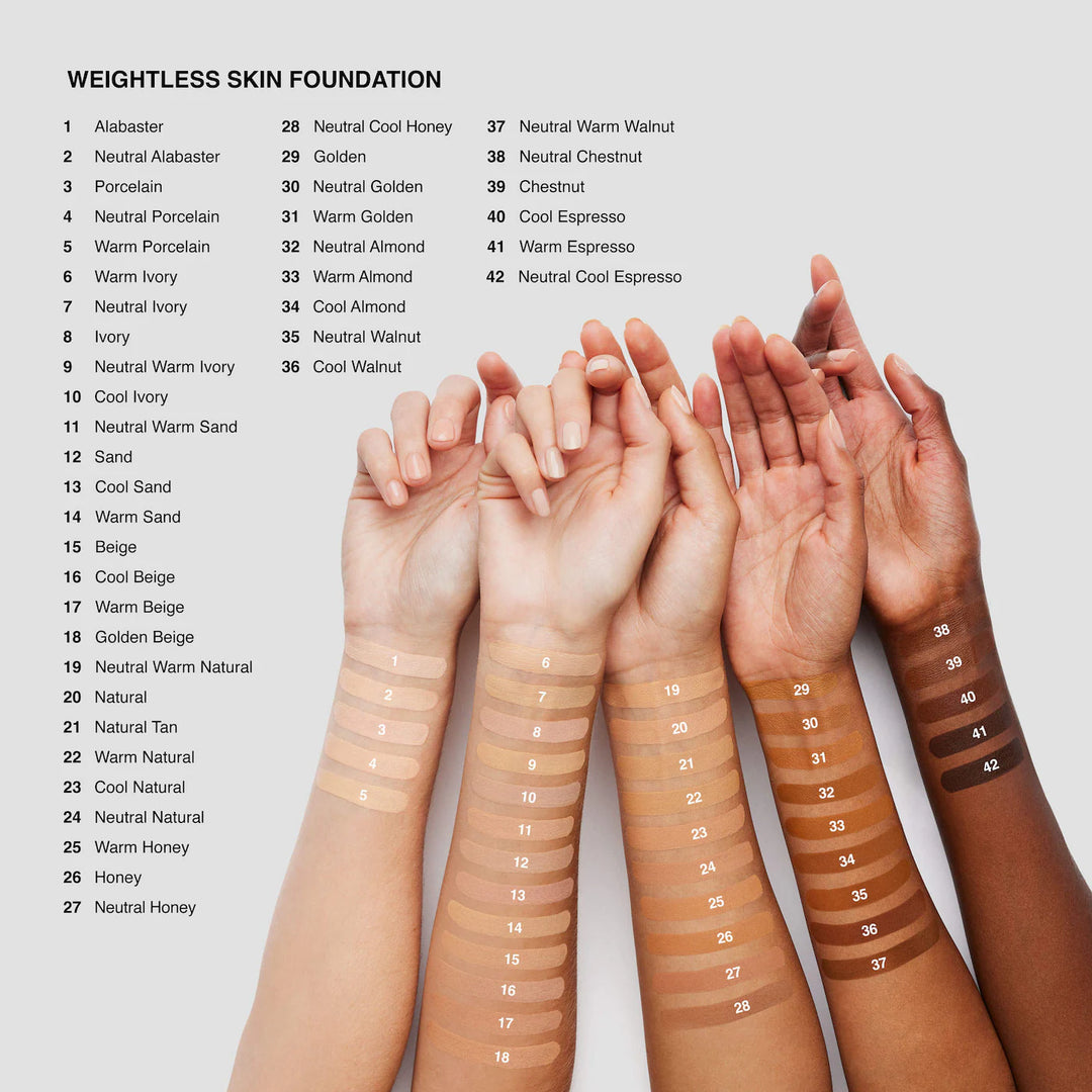 Weightless Skin Oil-Controlling Foundation SPF 15 With Hyaluronic Acid - GLAM MODA