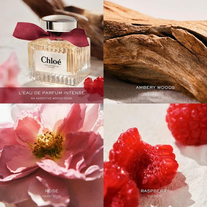 Chloé L'Eau de Parfum Intense with Raspberry, Rose & Amber - GLAM MODA