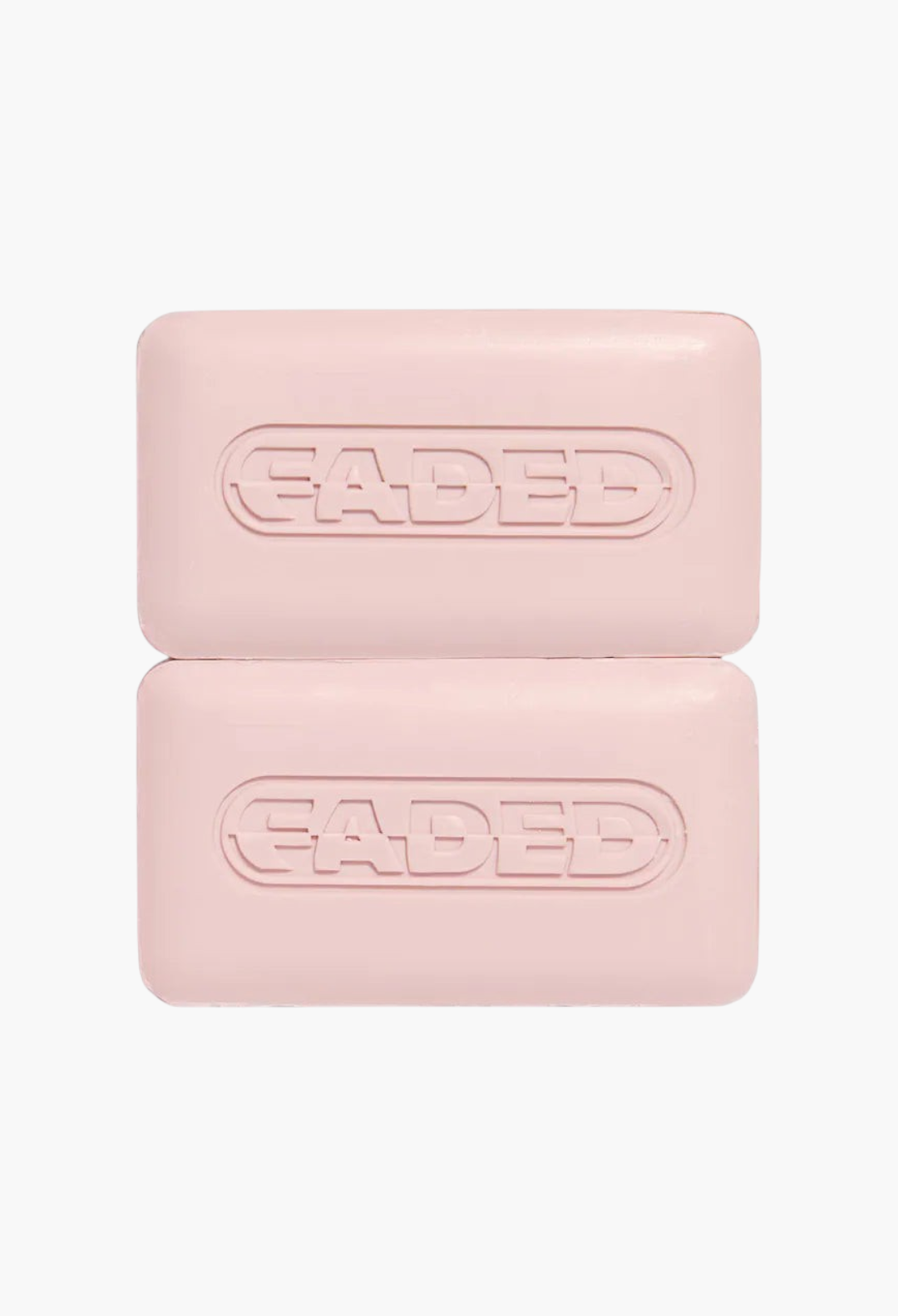 GLAM MODA Faded brightening body bars in light pink, formulated with kojic acid and vitamin C for uneven skin tone.
