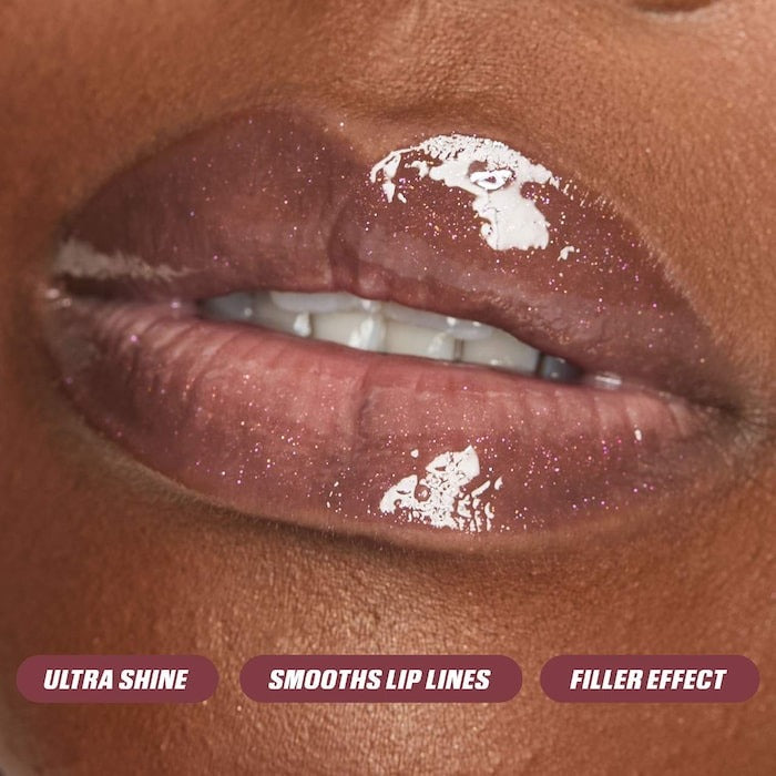 Faux Filler Shiny Non-Sticky Lip Gloss - GLAM MODA