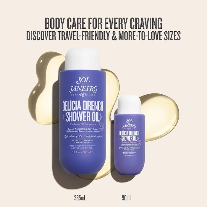 Delícia Drench™ Moisturizing Shower Oil for Dry Skin - GLAM MODA