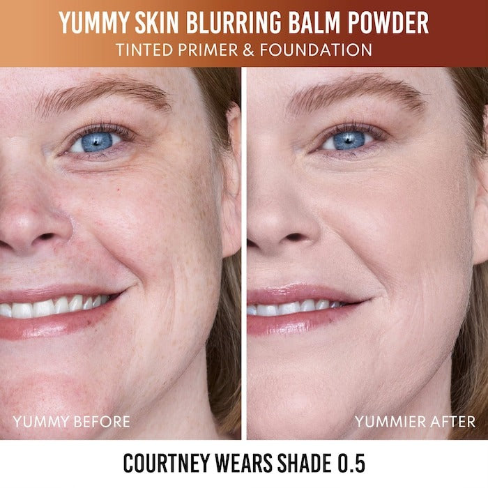 Yummy Skin Blurring Balm Powder - Tinted Primer & Foundation - GLAM MODA