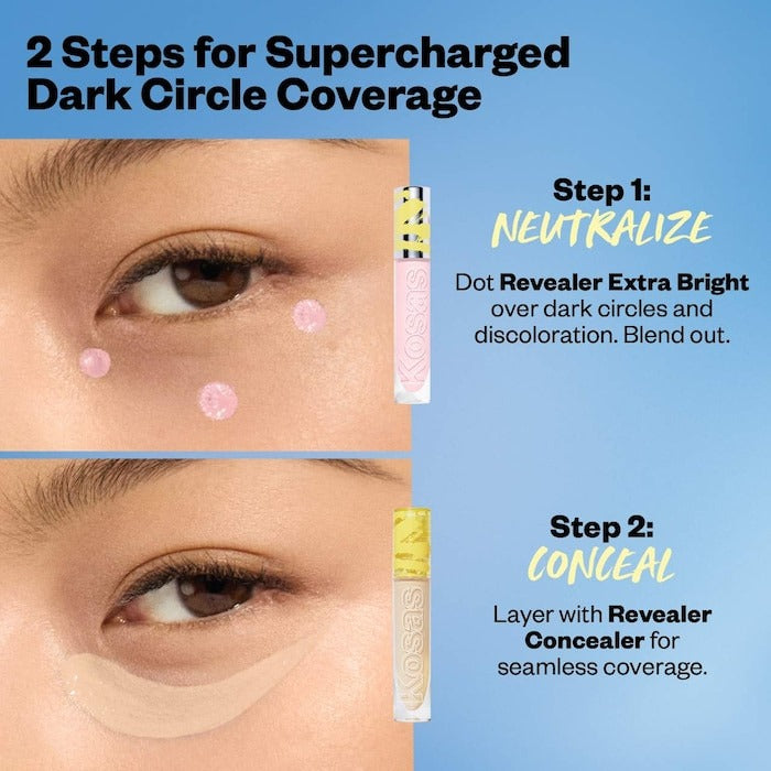 Revealer Extra Bright Serum-Powered Color Correctors for Dark Circles - GLAM MODA