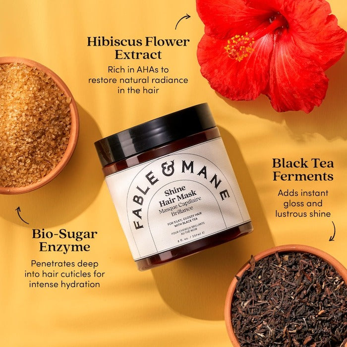 Shine Hydrating Hair Mask for Fine to Medium Hair - GLAM MODA