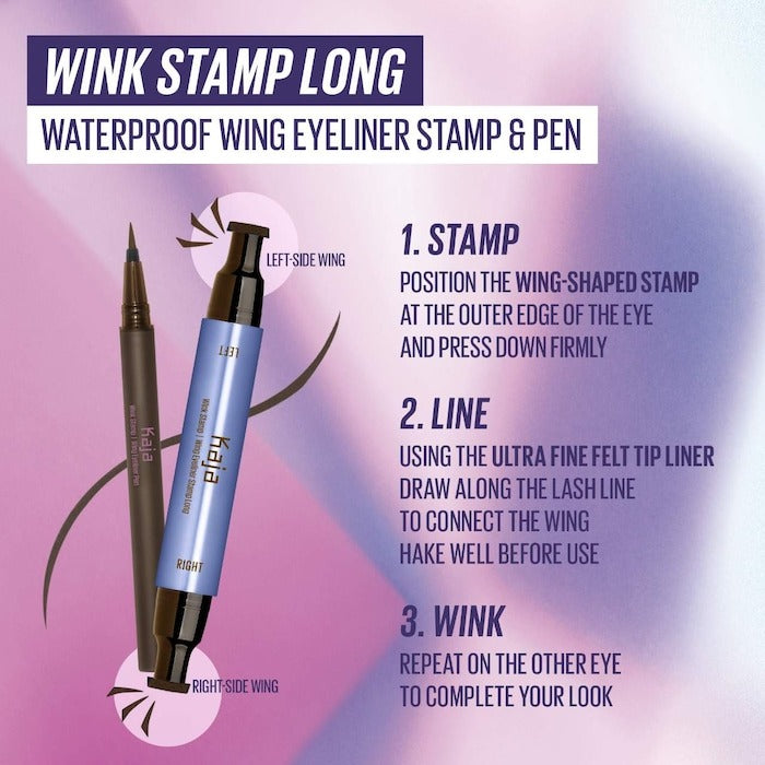 Wink Stamp Original Waterproof Wing Eyeliner Stamp & Pen - GLAM MODA