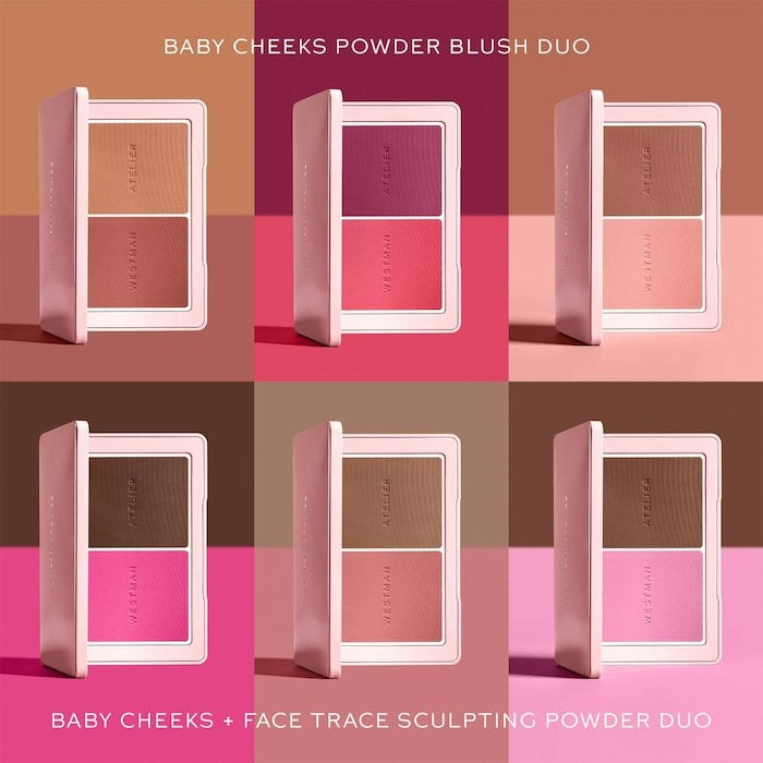 Baby Cheeks Powder Blush Duo - GLAM MODA