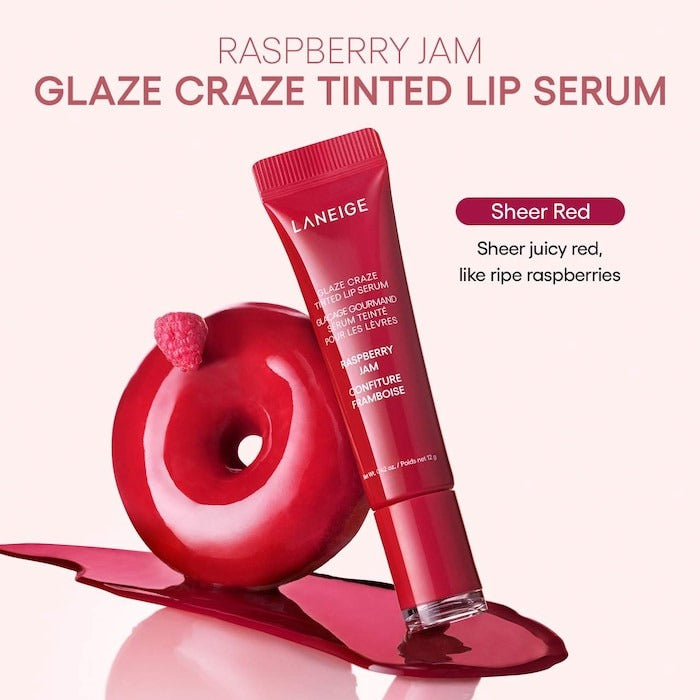 Glaze Craze Tinted Lip Serum 12g - GLAM MODA