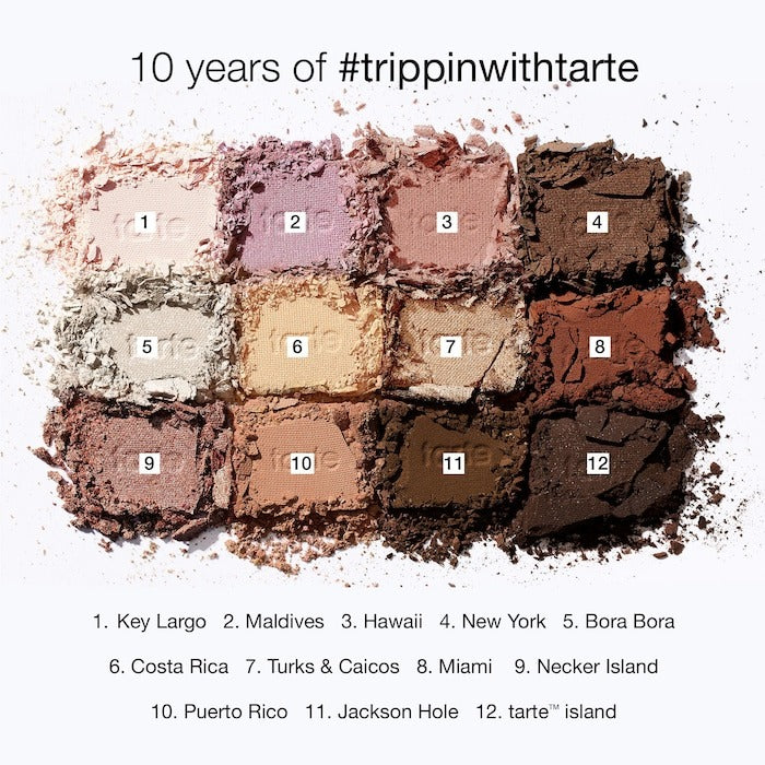 #Trippinwithtarte Amazonian Clay Eyeshadow Palette - GLAM MODA