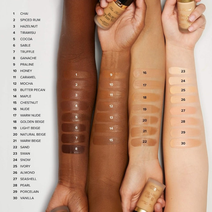 Born This Way Undetectable Medium-To-Full Coverage Foundation - GLAM MODA