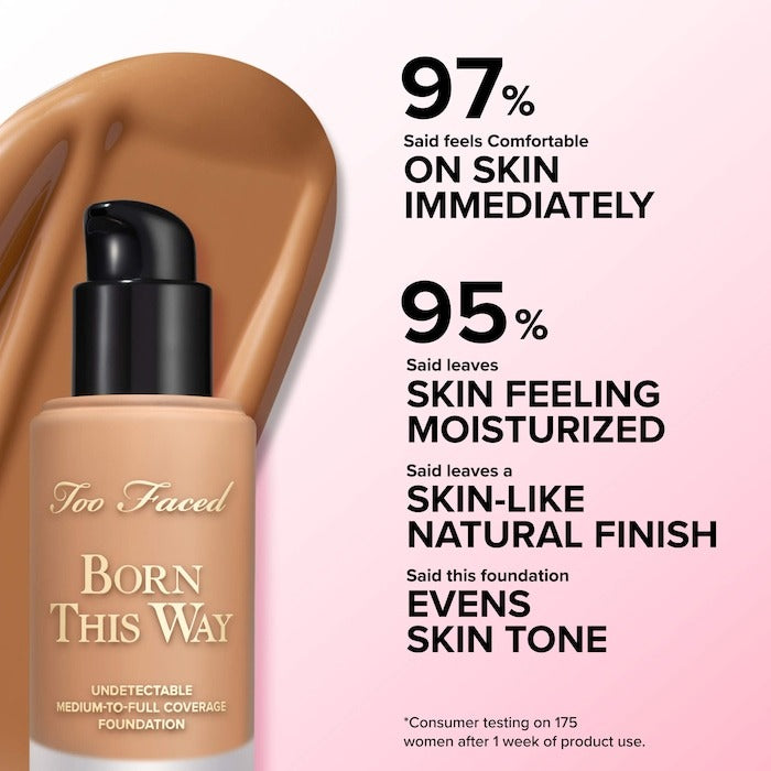 Born This Way Undetectable Medium-To-Full Coverage Foundation - GLAM MODA